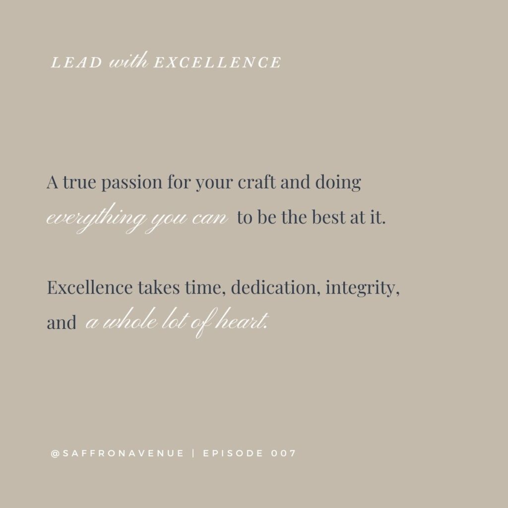 Angela Mondloch - Excellence - Lead with Excellence podcast