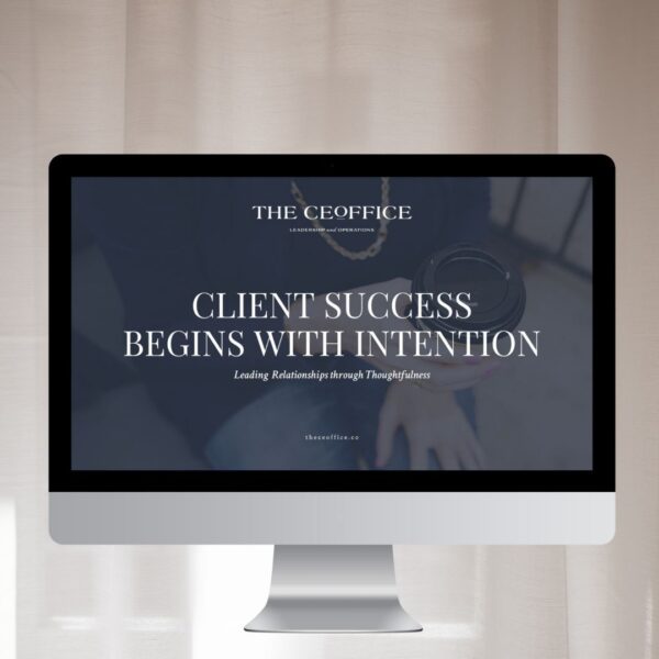 theCEOffice - Client Success Begins with Intention